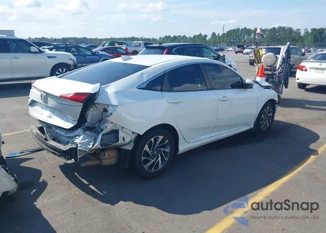 2017 Honda Civic Ex from USA, damaged, VIN 2HGFC2F78HH544482